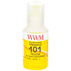 Чорнила WWM 101 для Epson, безконтактні 140г Yellow (E101Y)