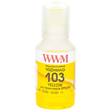 Чернила WWM 103 для Epson, бесконтактные 140г Yellow (E103Y)