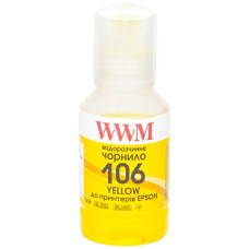 Чорнила WWM 106 для Epson, 140г Yellow (E106Y)
