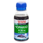 Пигментные чернила WWM для HP H30/BP, 100мл Black