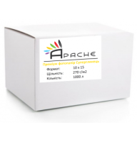 Фотобумага суперглянец APACHE 10x15 270g, 1000 листов