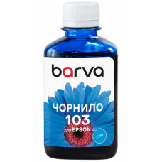 Чернила 103 Barva синие для Epson, водорастворимые, 180 мл (E103-696)
