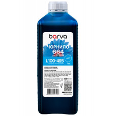 Чорнила для Epson 664 cyan аналог Barva, 1 літр (L100-425)
