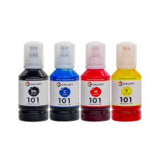 Чернила 101 совместимые для Epson, комплект 4x140ml GALAXY (GAL-E101-4x140)