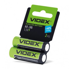 Батарейка лужна Videx LR06, AA 2шт
