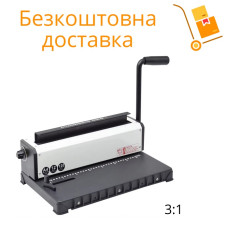 Биндер на металлическую пружину шаг 3:1, WireStarter 34, 20 лис., 140 листов