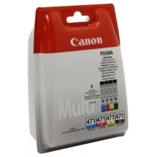 Набор картриджей Canon CLI-471 B,C, M, Y Multi Pack (0401C004)