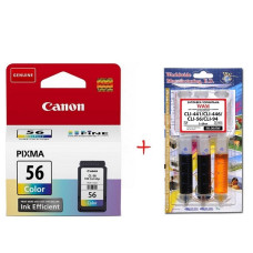 Картридж Canon CL-56 Color набір для заправки Color 