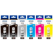 Чернила Epson 115 для Epson L8160, L8180 набор (6 х 70мл)