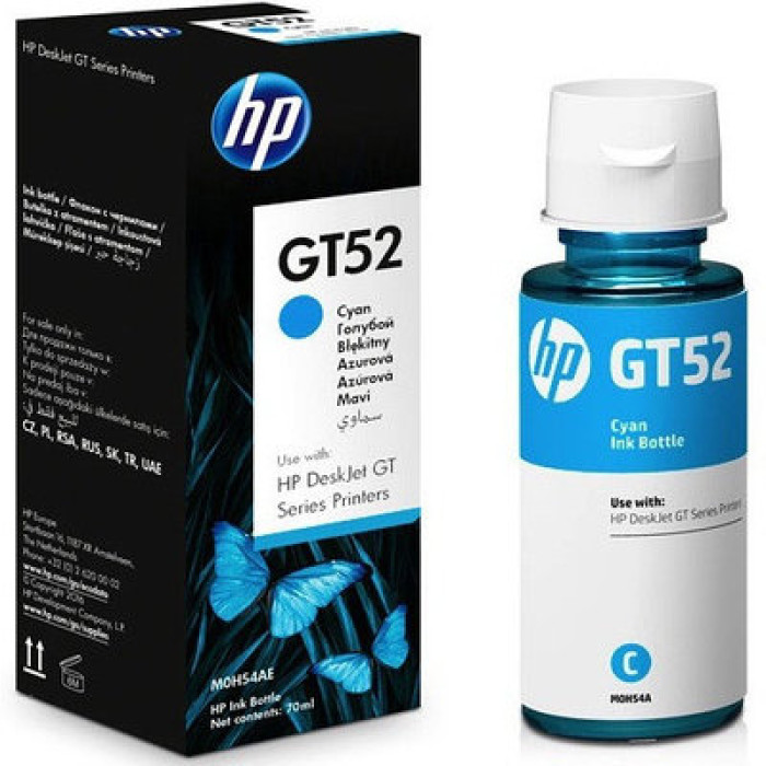 Чорнила HP GT52 Cyan (M0H54AE) 70мл оригінал