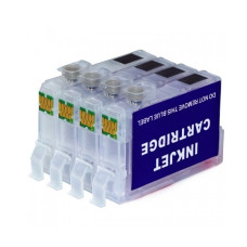 Перезаправляемые картриджи Epson XP 203, 207, 303, 313, 406, 413, 423 с АО чипами