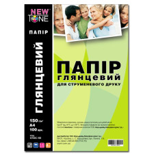 Фотобумага NewTone глянцевая 150г/м, A4, 100л 