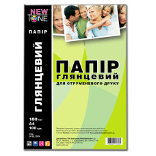 Фотобумага NewTone глянцевая 180г/м, A4, 100л 