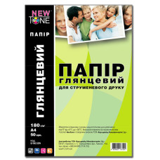 Фотобумага NewTone глянцевая 180г/м, A4, 50л 