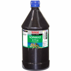 Чорнила WWM для HP №711 1000г Black Пігментні (H71/BP-4)