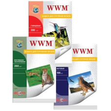 Фотопапір WWM, матовий 230g/m2, 100х150 мм, 20л 
