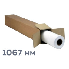 Папір для плоттера матовий, рулон 105г/м, 1067х45х50 (21050804)