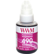 Чорнила WWM GI-490 для Canon, 140г Magenta (C490M) 