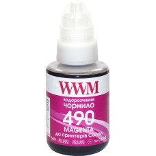 Чернила WWM GI-490 для Canon, 140г Magenta (C490M) 